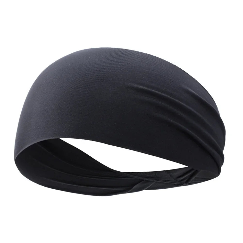 Elastic Sports Running Fitness Elastic Sweatband