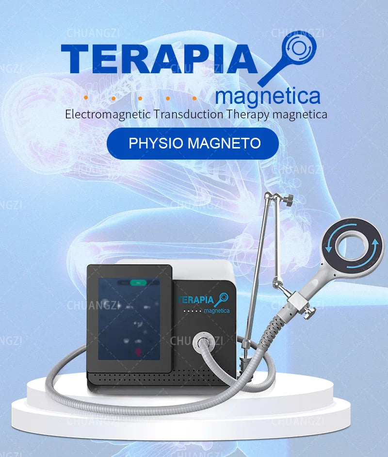 EMTT Physio Magneto Therapy Machine Pain Relief PEMF Sports Injury Magnetic Fracture arthri Therapy Physiotherapy Machine