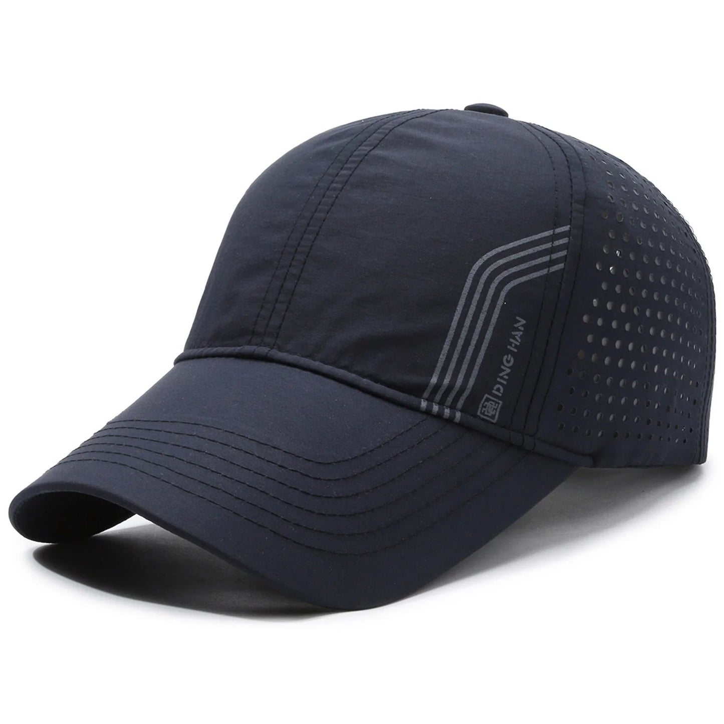 Fashion Solid Baseball Caps for Men breathable Mesh Sports Casual Visors hat Quick Drying Summer Hollow out Hip Hop Cap