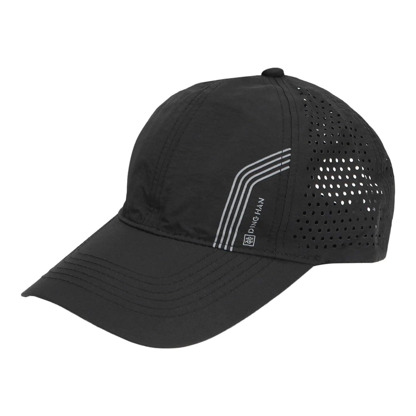 Fashion Solid Baseball Caps for Men breathable Mesh Sports Casual Visors hat Quick Drying Summer Hollow out Hip Hop Cap