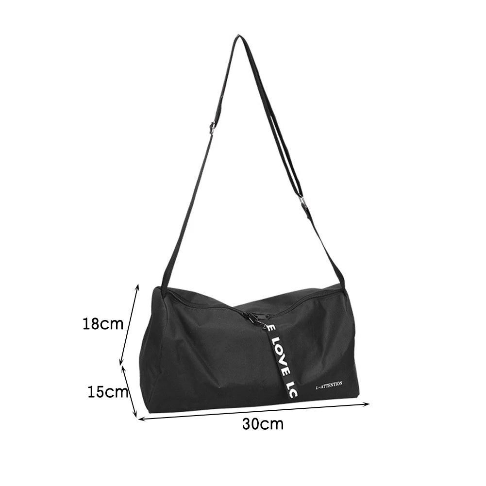 Portable Yoga Gym Sports Bag Multifunction Fashion Fitness Travel Handbag 600D Nylon Adjustable Strap for Weekend Training