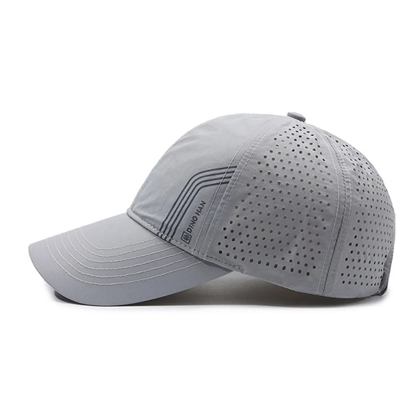Fashion Solid Baseball Caps for Men breathable Mesh Sports Casual Visors hat Quick Drying Summer Hollow out Hip Hop Cap