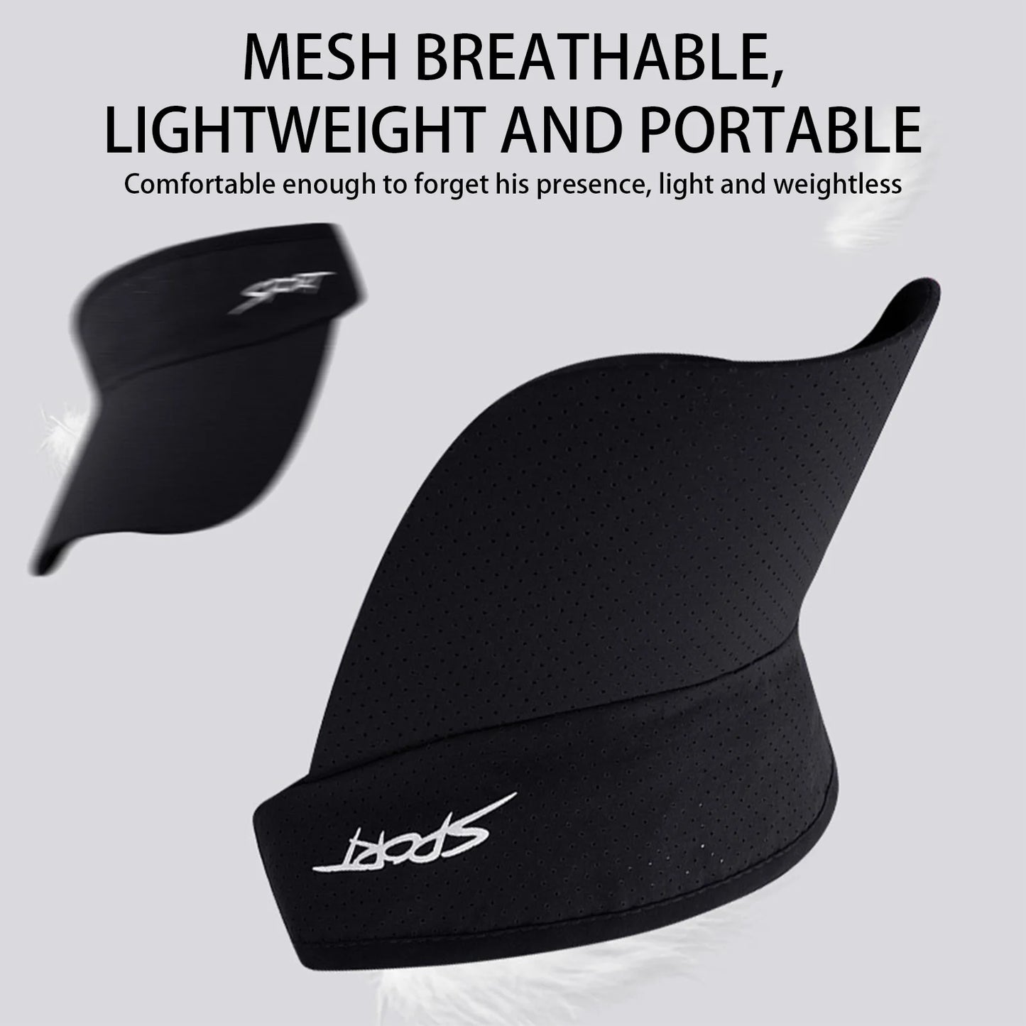 Fashion Summer hats for women Sports Casual Sun Protection Quick Dry Solid Color Visor Hat Adjustable Lightweight caps