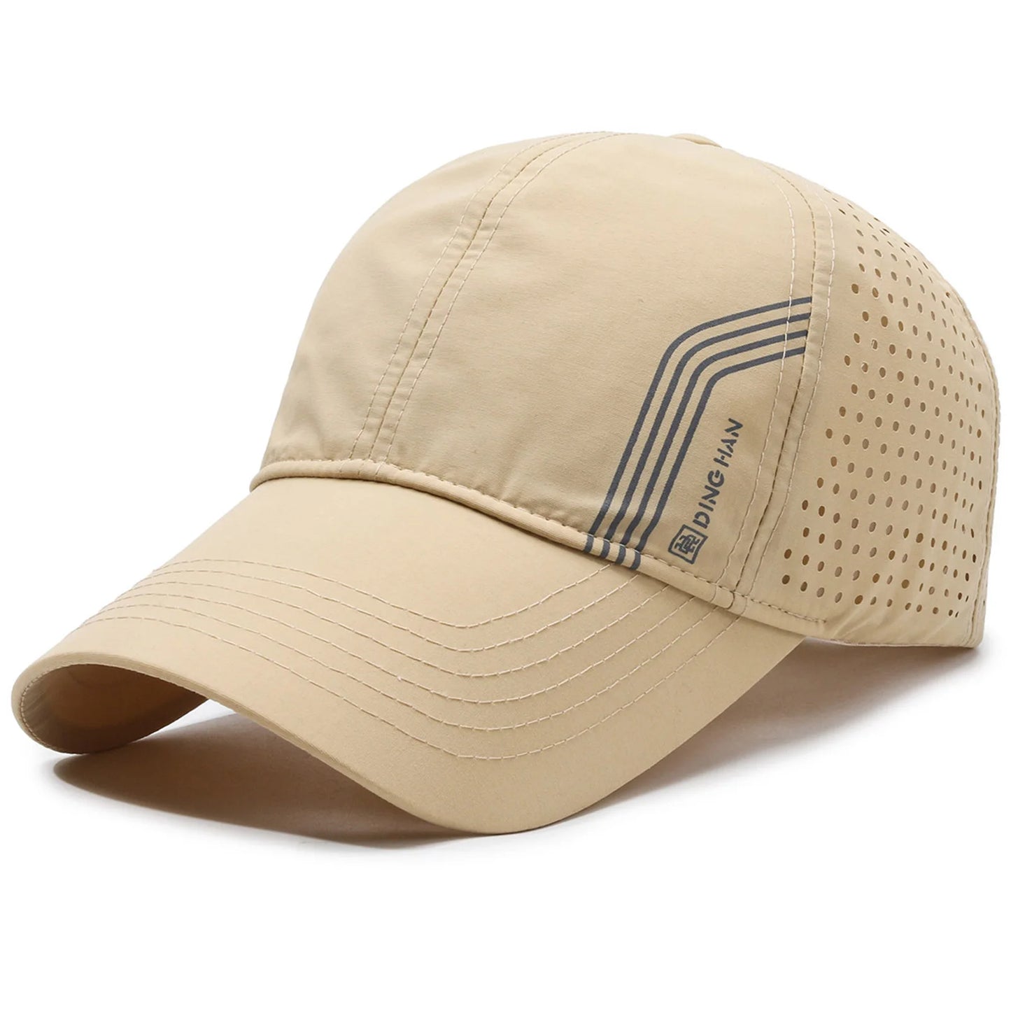 Fashion Solid Baseball Caps for Men breathable Mesh Sports Casual Visors hat Quick Drying Summer Hollow out Hip Hop Cap