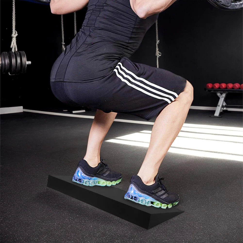 Multi-Function Ergonomic Incline Balance Board for Weightlifting and Fitness