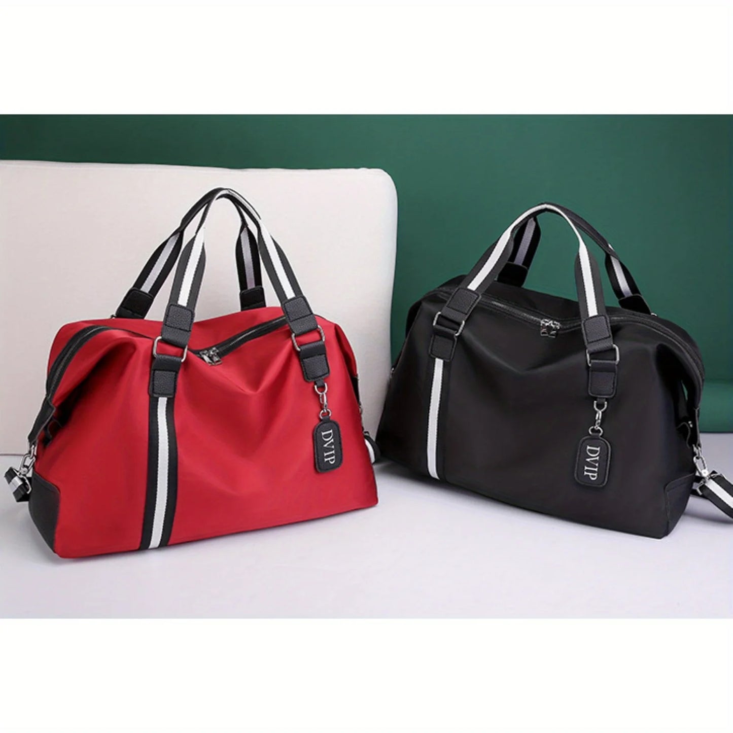 2025 new fashionable multi-functional short travel bag, large-capacity ladies' handbag, basketball sports and fitness bag