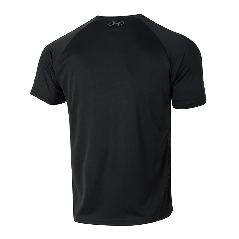 Under Armour Short-Sleeved T-Shirt Men's Sportswear Running Fitness Training Base Layer Elastic Breathable Round Neck T-Shirt 1327965-001