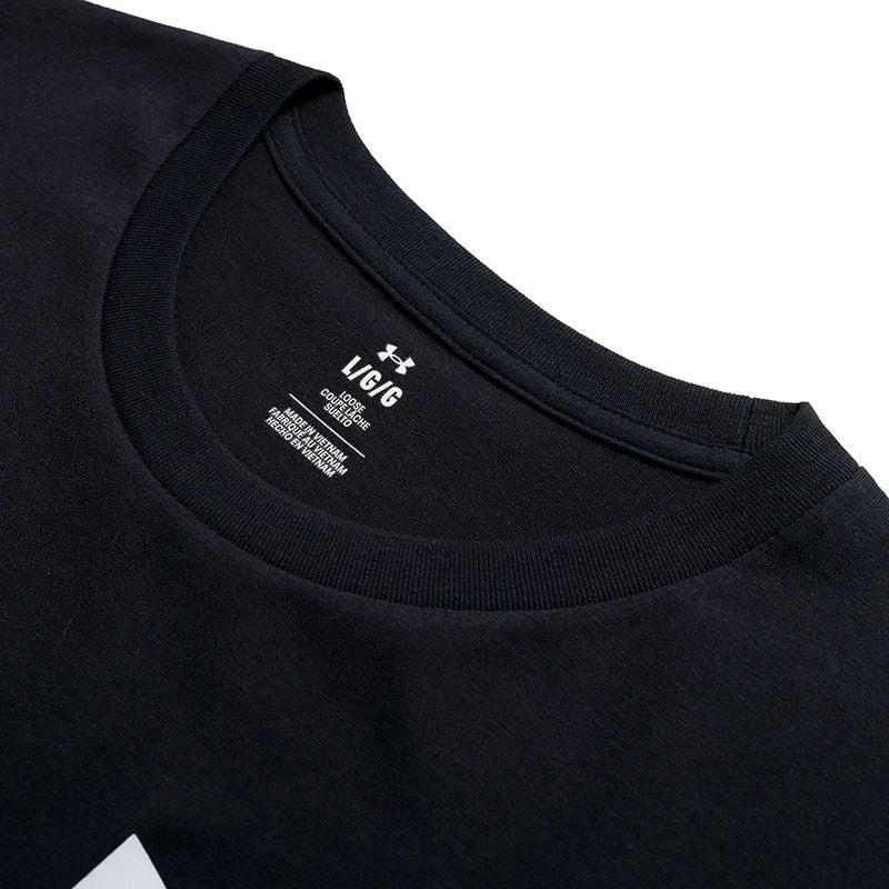 Under Armour T-Shirt Men's Sportstyle Men's Top Running Training Clothes Breathable Casual Round Neck Short Sleeves 1382911-001