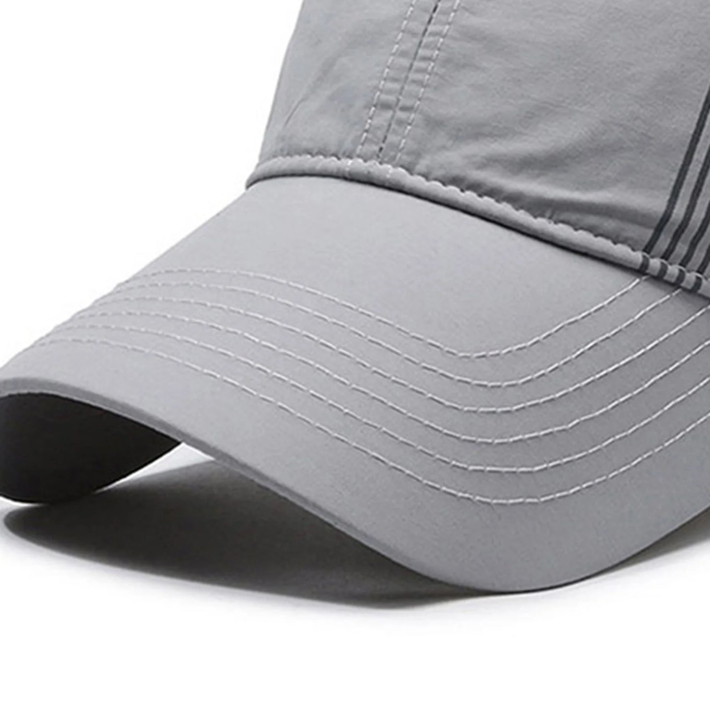 Fashion Solid Baseball Caps for Men breathable Mesh Sports Casual Visors hat Quick Drying Summer Hollow out Hip Hop Cap
