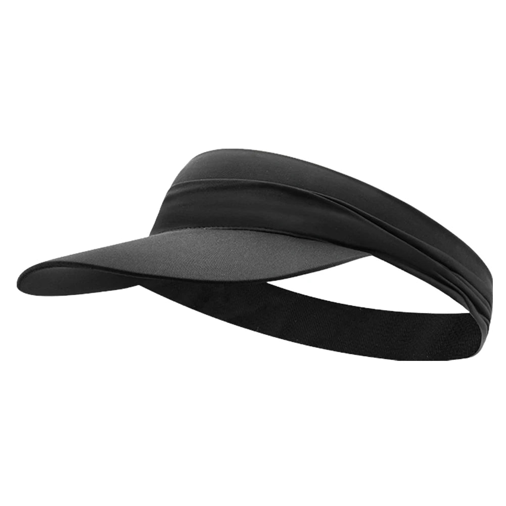 Sun Visor Hat Breathable Summer Sport Hat Anti-UV Outdoor Sports Hat Quickly Dry Cool Sun Cap for Tennis Running