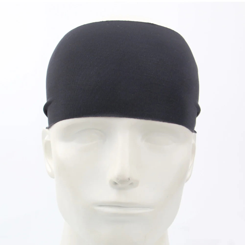 10-1PCS Sports Sweatband Breathable Sweat Absorbent Headband Soft Smooth Outdoor Sport Yoga Headband Hair Head Band