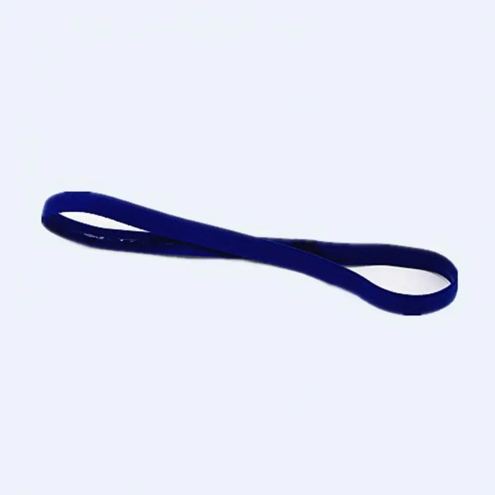Elastic Headband Solid Color Running Sweatband Fitness Hair Ties for Yoga Sports Gym