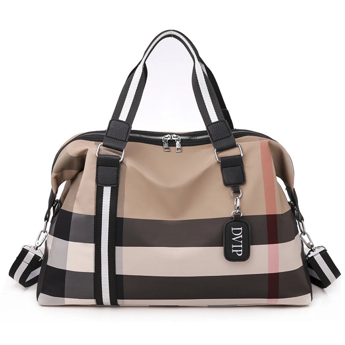 2025 new fashionable multi-functional short travel bag, large-capacity ladies' handbag, basketball sports and fitness bag