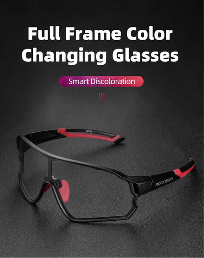 UV400 Photochromic Cycling Sunglasses