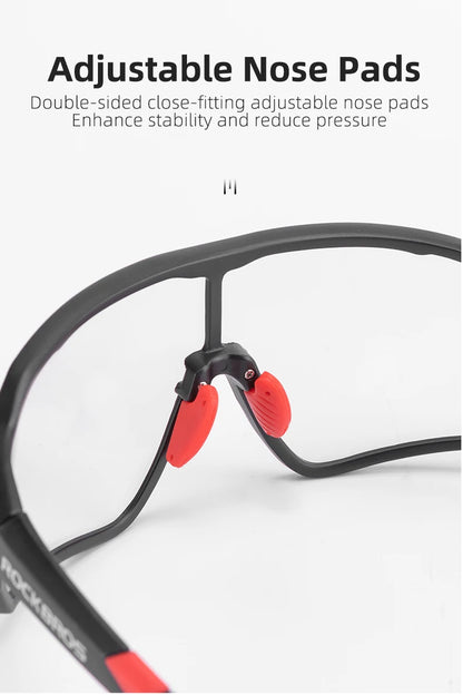 UV400 Photochromic Cycling Sunglasses