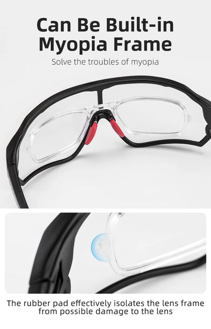 UV400 Photochromic Cycling Sunglasses