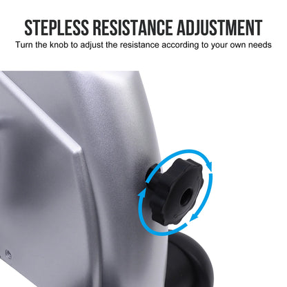 Mini Pedal Exercise Bike Portable Fitness Cycling Exerciser Under Desk Bicycle Trainer LCD Display Bodybuilding Stationary Foot