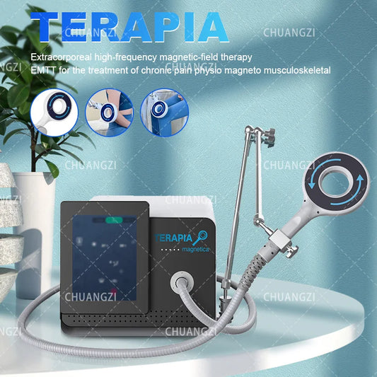 EMTT Physio Magneto Therapy Machine Pain Relief PEMF Sports Injury Magnetic Fracture arthri Therapy Physiotherapy Machine