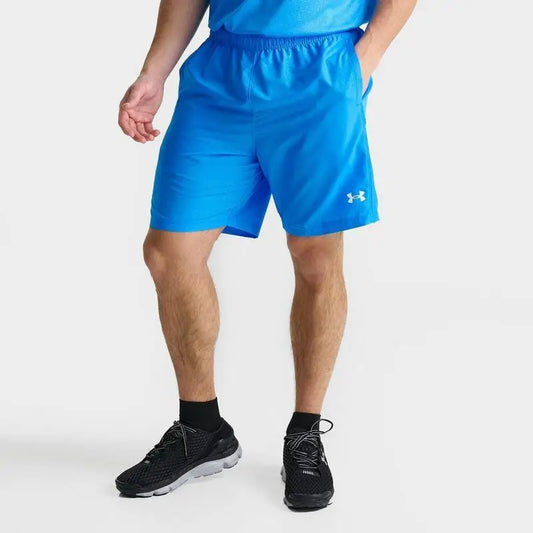 Under Armour Men's Breathable Training Shorts with Half Zip Design Fitness Enthusiasts Sports Wear Sweatpants Accessories