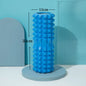 33/45cm Three-dimensional Dot Yoga Foam Roller Body Sculpting Home Gym Whole Body Muscle Massage Relaxer Sports Rehabilitation