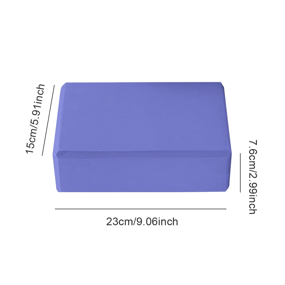 2-5PCS EVA Yoga Block Gym Training Blocks Moisture-Proof High Density Yoga Blocks Body Shaping Yoga Blocks for Meditation