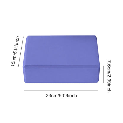 2-5PCS EVA Yoga Block Gym Training Blocks Moisture-Proof High Density Yoga Blocks Body Shaping Yoga Blocks for Meditation