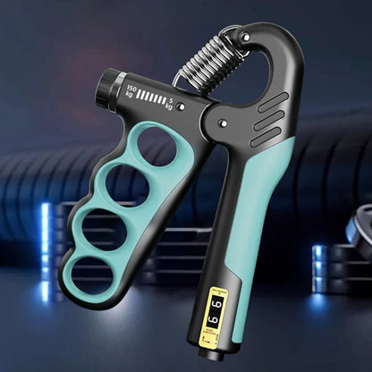 5-100Kg Hand Grip Strengthener Adjustable Resistance Arm Wrist Forearm Trainer Anti Slip Hand Strength Exerciser with Counter