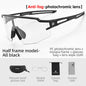 ROCKBROS Cycling Glasses Photochromic Polarized Lens Bike Glasses UV400 Protection Eyewear Sunglasses MTB Road Bicycle Goggles