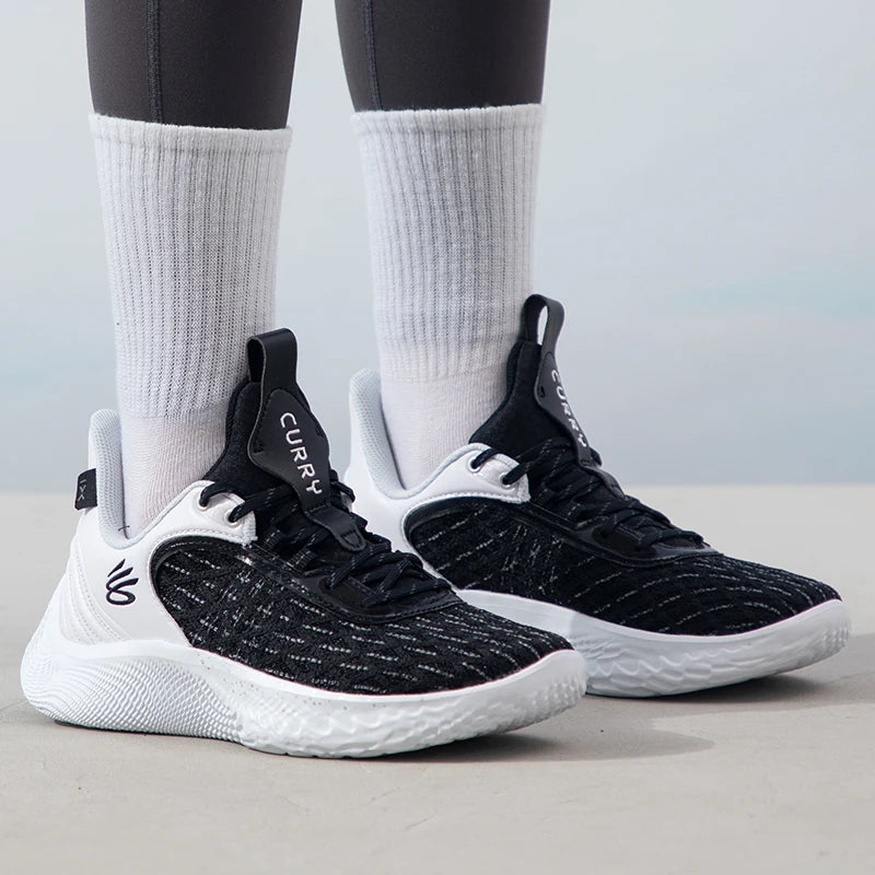 Under Armour Men Basketball Shoes Team Curry 9 Lightweight Cushioning Low Top Sneakers Training Shoes Sports Footwear