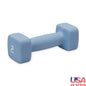 Neoprene Dumbbell 5Lb Single Durable Nonslip Grip Ideal Strength Training Bicep Curls Squats Circuit Training Home Gym Fitness
