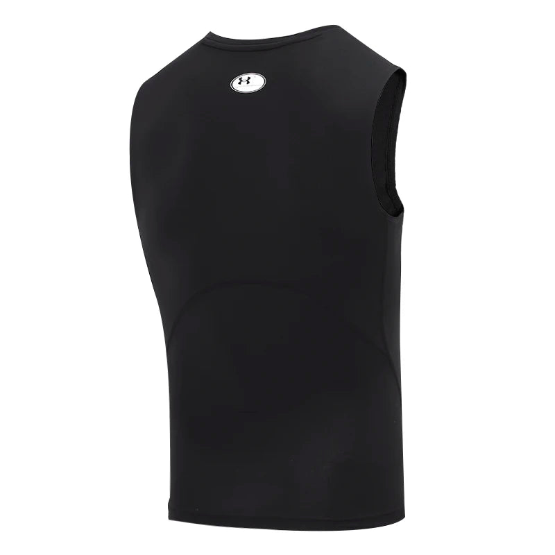 Under Armour Sports Vest Men's Running Fitness Sportswear Basketball Training Vest Sleeveless Tight T-Shirt 1361522-001