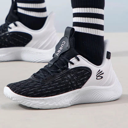 Under Armour Men Basketball Shoes Team Curry 9 Lightweight Cushioning Low Top Sneakers Training Shoes Sports Footwear