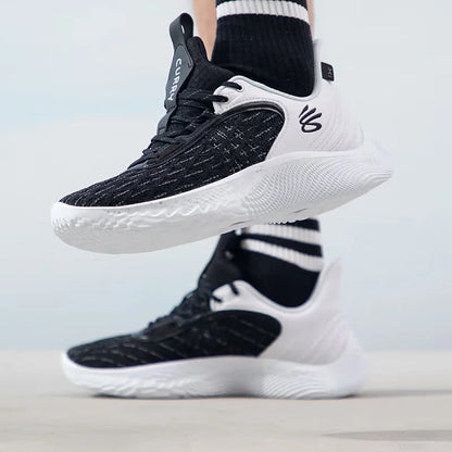 Under Armour Men Basketball Shoes Team Curry 9 Lightweight Cushioning Low Top Sneakers Training Shoes Sports Footwear