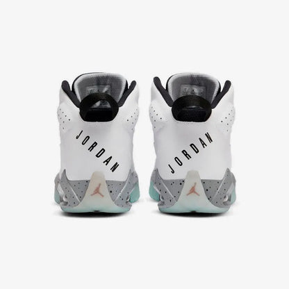 Nike Jordan Men's Air Cushioned Basketball Shoes AR4430-101 Middle-top Sports Cushioning Casual Shoes Simple Training Shoes