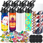 8 Pack 20oz Sublimation Tumbler Set Triple-Insulated Stainless Steel Sports Water Bottle with Straw Lid Blank - HOME
