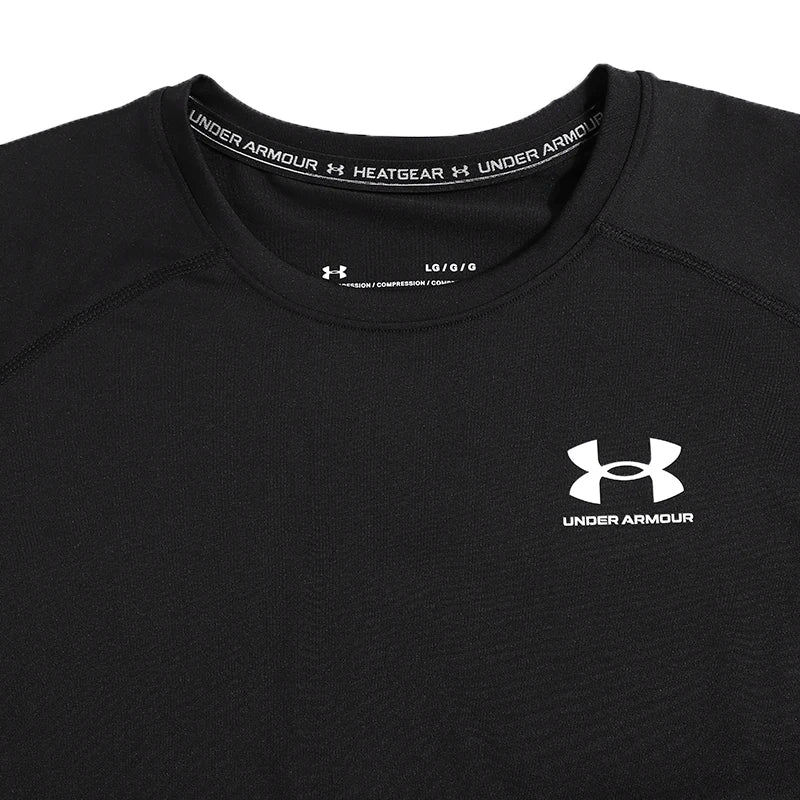 Under Armour Sports Vest Men's Running Fitness Sportswear Basketball Training Vest Sleeveless Tight T-Shirt 1361522-001