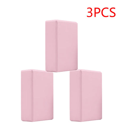 2-5PCS EVA Yoga Block Gym Training Blocks Moisture-Proof High Density Yoga Blocks Body Shaping Yoga Blocks for Meditation