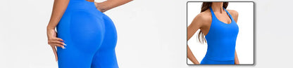 NCLAGEN Impact Leggings Women Seamless Sports Yoga Pants Low Ribbed Band Gym clothes Fitness Workout wear Scrunch Bum Tights