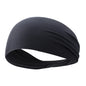 10-1PCS Sports Sweatband Breathable Sweat Absorbent Headband Soft Smooth Outdoor Sport Yoga Headband Hair Head Band