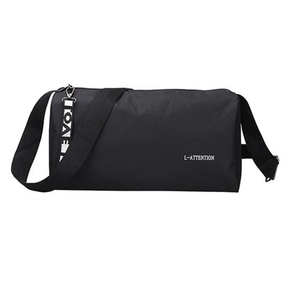 Portable Yoga Gym Sports Bag Multifunction Fashion Fitness Travel Handbag 600D Nylon Adjustable Strap for Weekend Training