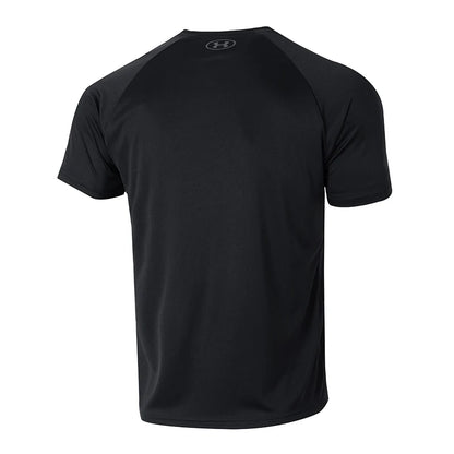Under Armour Short-Sleeved T-Shirt Men's Sportswear Running Fitness Training Base Layer Elastic Breathable Round Neck T-Shirt 1327965-001
