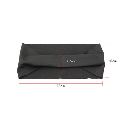 Elastic Sports Running Fitness Elastic Sweatband