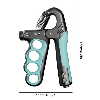 5-100Kg Hand Grip Strengthener Adjustable Resistance Arm Wrist Forearm Trainer Anti Slip Hand Strength Exerciser with Counter