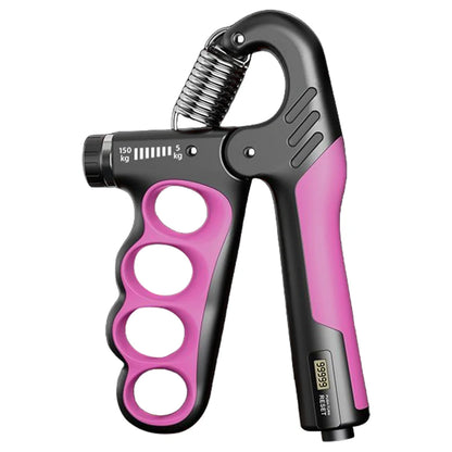 Hand Grip Strengthener Grip Strength Trainer Ergonomic Handle Arm Wrist Forearm Trainer Ergonomic Hand Gripper for Gym Fitness