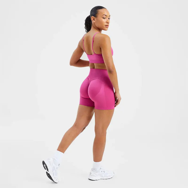 NCLAGEN Adapt Seamless Shorts High Waist Women Gym Clothes Workout Scrunch Butt Yoga Leggings Fitness Sports Cycling Short