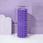 33/45cm Three-dimensional Dot Yoga Foam Roller Body Sculpting Home Gym Whole Body Muscle Massage Relaxer Sports Rehabilitation