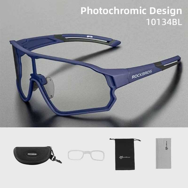 UV400 Photochromic Cycling Sunglasses