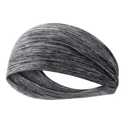 10-1PCS Sports Sweatband Breathable Sweat Absorbent Headband Soft Smooth Outdoor Sport Yoga Headband Hair Head Band
