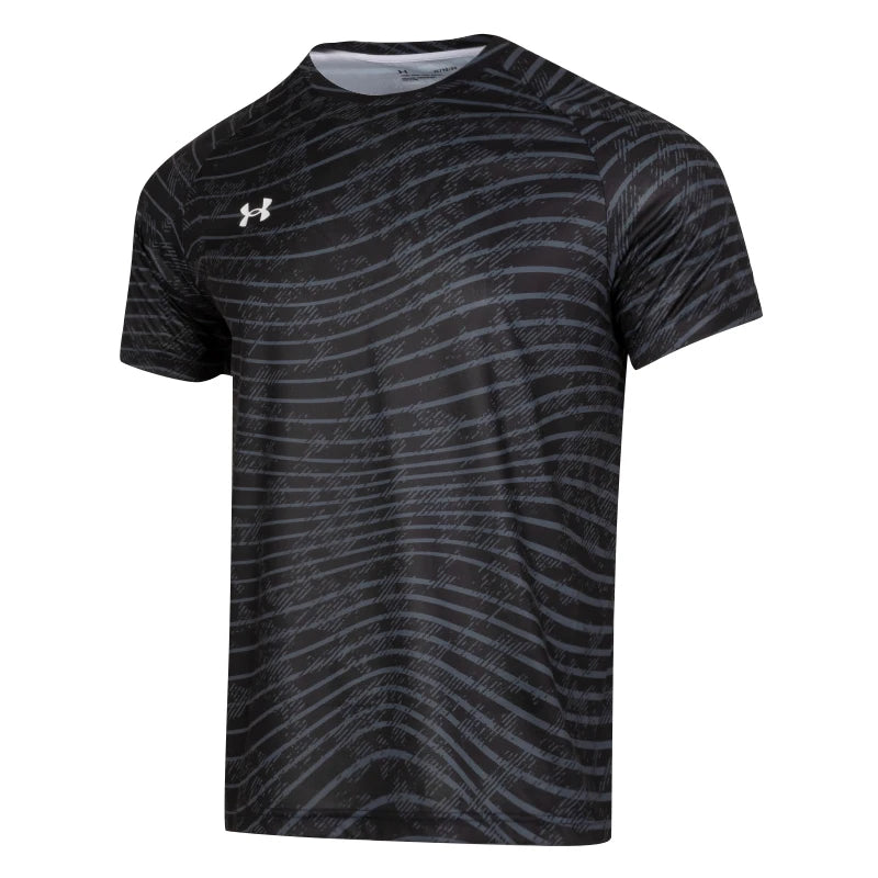 Under Armour Men's Short-Sleeved Training Breathable Fitness Sportswear Round Neck Casual Jersey Quick-Drying T-Shirt 24500510-001