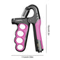 5-100Kg Hand Grip Strengthener Adjustable Resistance Arm Wrist Forearm Trainer Anti Slip Hand Strength Exerciser with Counter